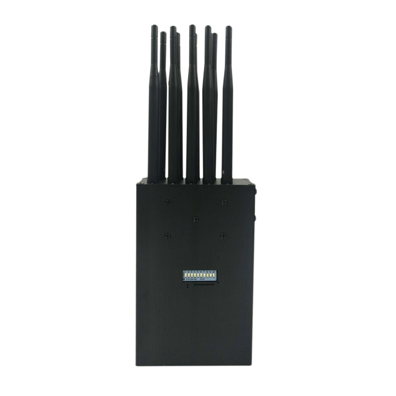 DESC SH10 10 Bands GPS/2G/3G/4G/5G/WiMAX/Wi-Fi/Bluetooth Jammer Blocker with 10 antennas